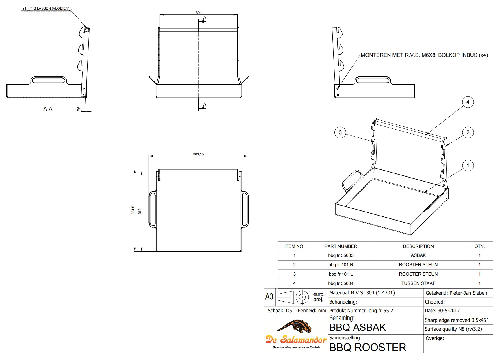 Bbq Rooster F55 2